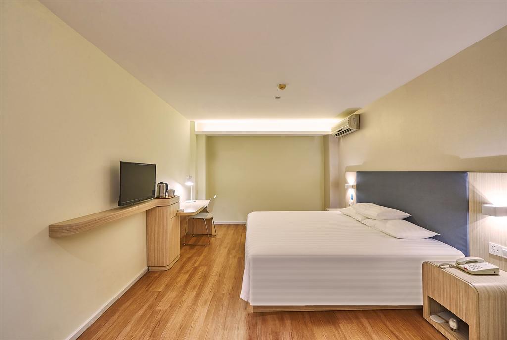 Hanting Hotel Shanghai Tangqiao Subway Station Bagian luar foto