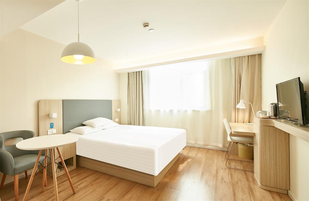 Hanting Hotel Shanghai Tangqiao Subway Station Bagian luar foto