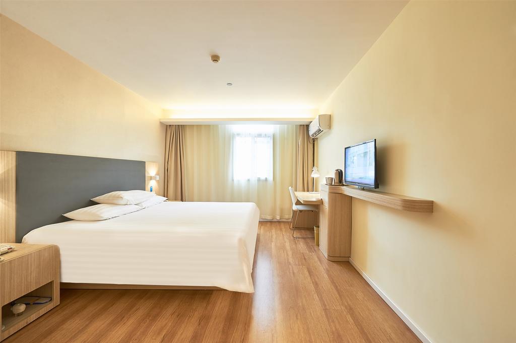 Hanting Hotel Shanghai Tangqiao Subway Station Bagian luar foto