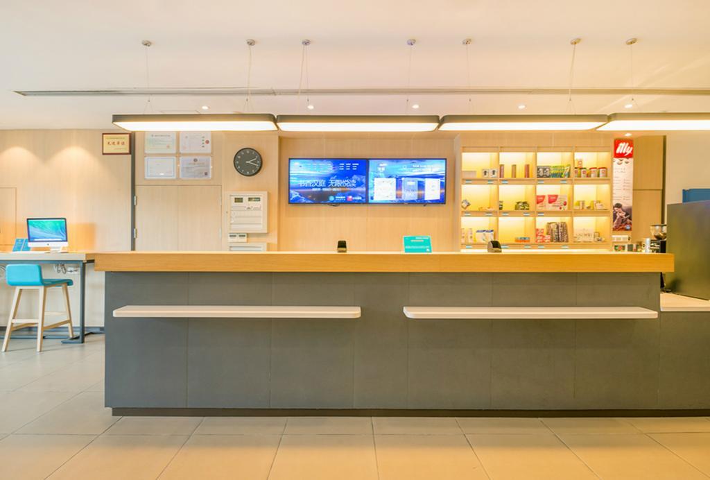 Hanting Hotel Shanghai Tangqiao Subway Station Bagian luar foto